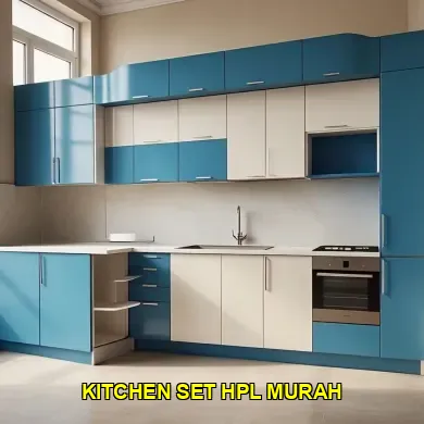 Keindahan dan Fungsionalitas Kitchen Set HPL Mewah Sleman